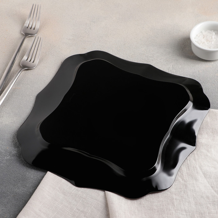AUTHENTIC BLACK тарелка плоская 25 см 1335