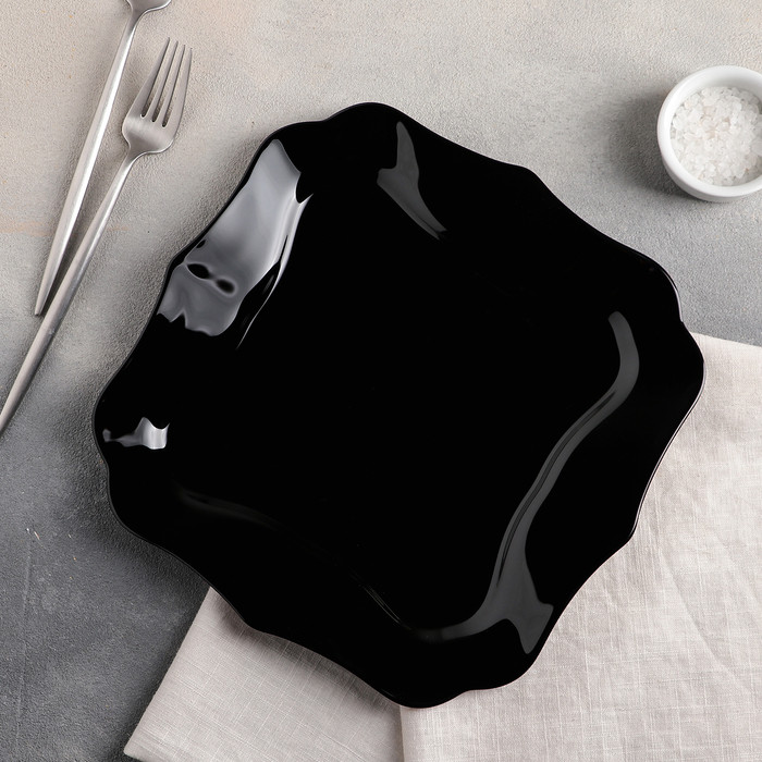 AUTHENTIC BLACK тарелка плоская 25 см 1335