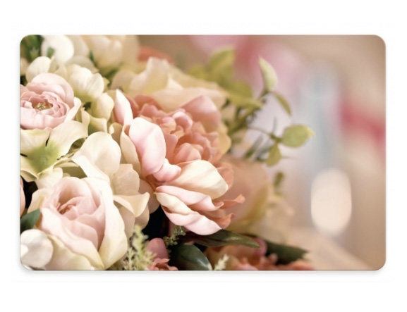 Мат на стол FLOWERS 43.5х28см 