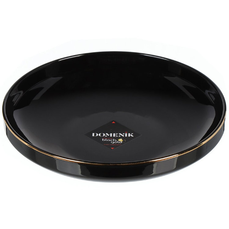 BLACK GOLD Тарелка суповая 19см 