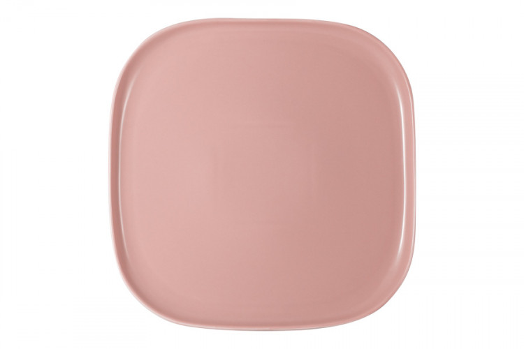 Набор "Форма" розовый: 2 тарелки + салатник в подар.упаковке