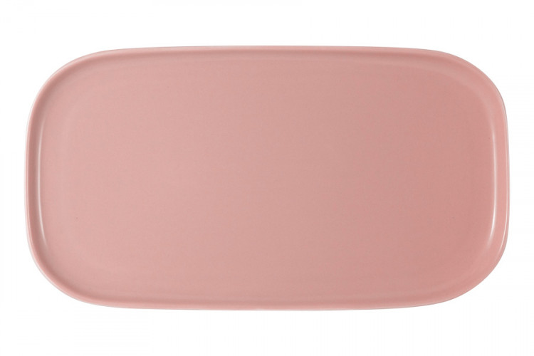 Набор "Форма" розовый: тарелка + 2 салатника в подар.упаковке 