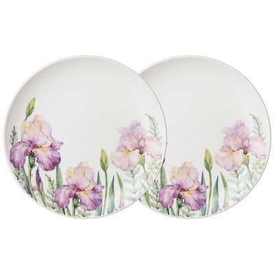 НАБОР ТАРЕЛОК ЗАКУСОЧНЫХ LEFARD "IRISES" 2 ШТ. 20,5см