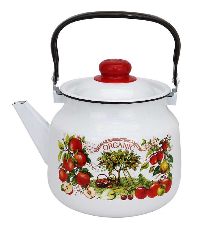 Чайник эмал 3,5л Organic