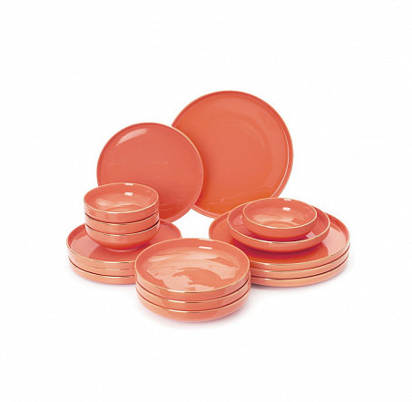 CORAL GOLD Набор столовый 16пр (4 персоны) 