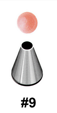 Насадка метал  "круг"  d=5 мм 
