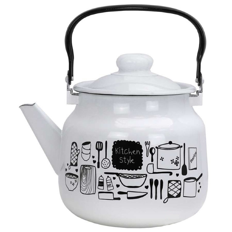 Чайник эмал 2,5л Kitchen