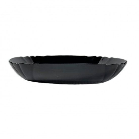 LOTUSIA black Тарелка глубокая 22см 