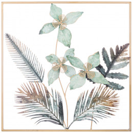 ПАННО НАСТЕННОЕ КОЛЛЕКЦИЯ "ЦВЕТОЧНАЯ СИМФОНИЯ"  50,2*50,2*5,1 СМ 680-149