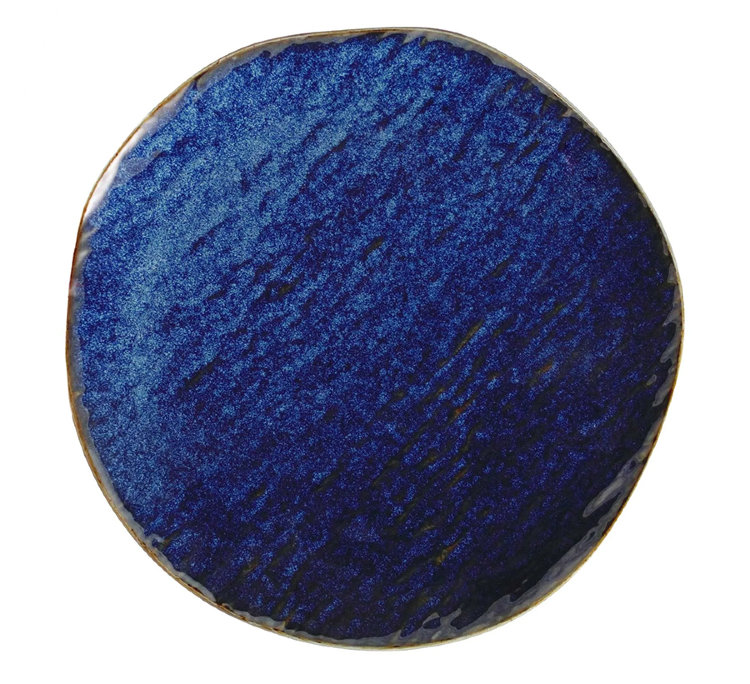 Блюдо круглое 35,5х2,5см AQUAMARINE в под.уп.(х12)