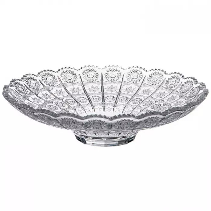 Блюдо "MUZA CRYSTAL" 27,2Х27,2Х6,8см