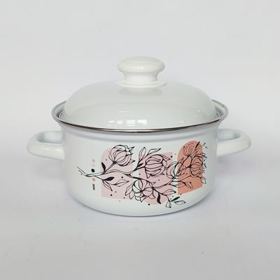 Кастрюля эмалированная 3,0л ст/кр ХЛОПОК 