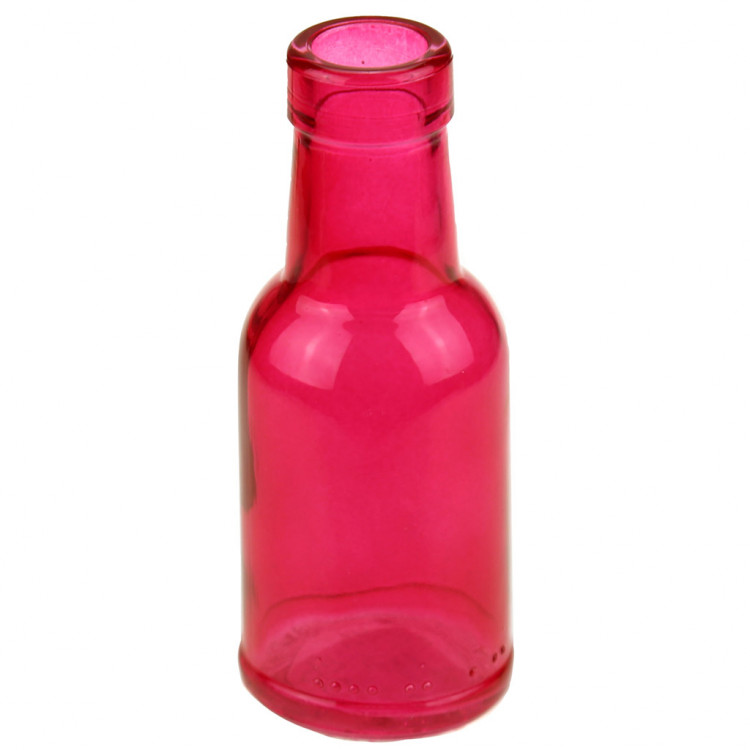 Бутылочка декоративная д/флористов "Баден-Баден" бутылочка 100мл, д5см, h12см, цвета микс