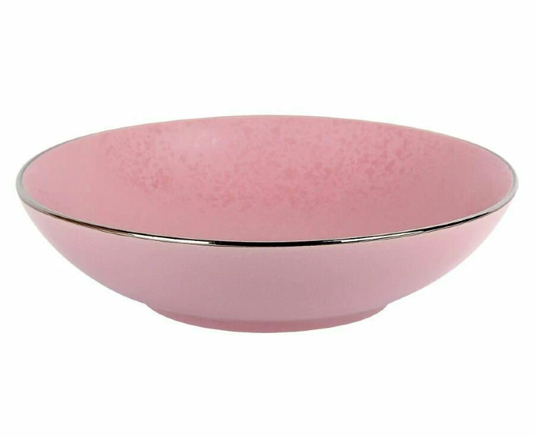 Тарелка глубокая 20см/800мл Elite pink 