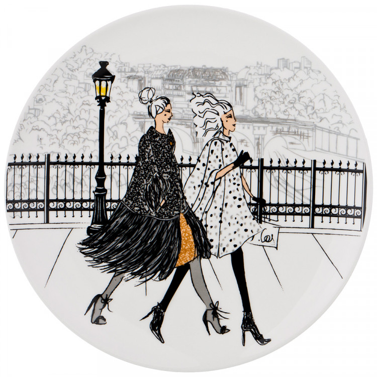 ТАРЕЛКА "FASHION QUEEN" 20,5 СМ