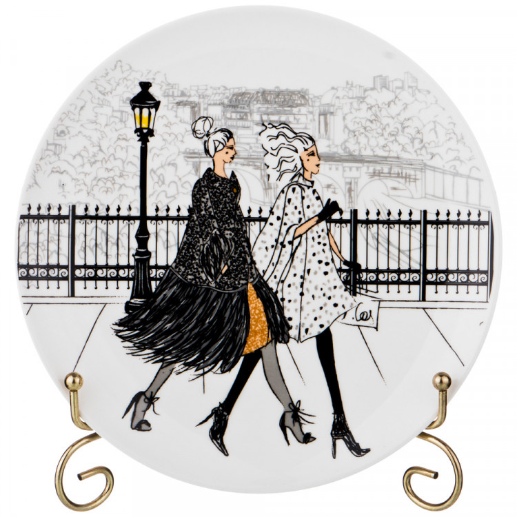 ТАРЕЛКА "FASHION QUEEN" 20,5 СМ