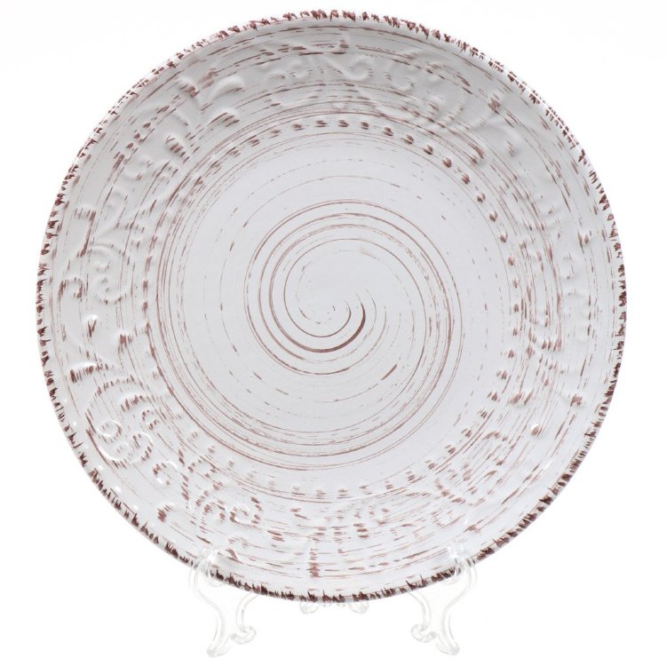 Тарелка 27см обеденная керамика круглая Энже Danik