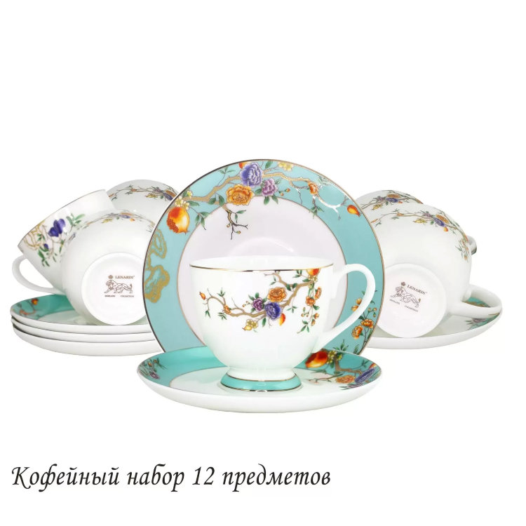 Чайный сервиз 12пр. HANOMI в под.уп. кост.ф