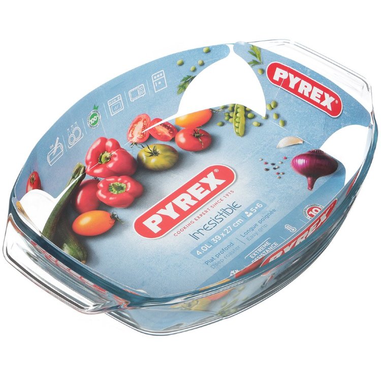 Блюдо Pyrex Irresistible 39х27см овальное