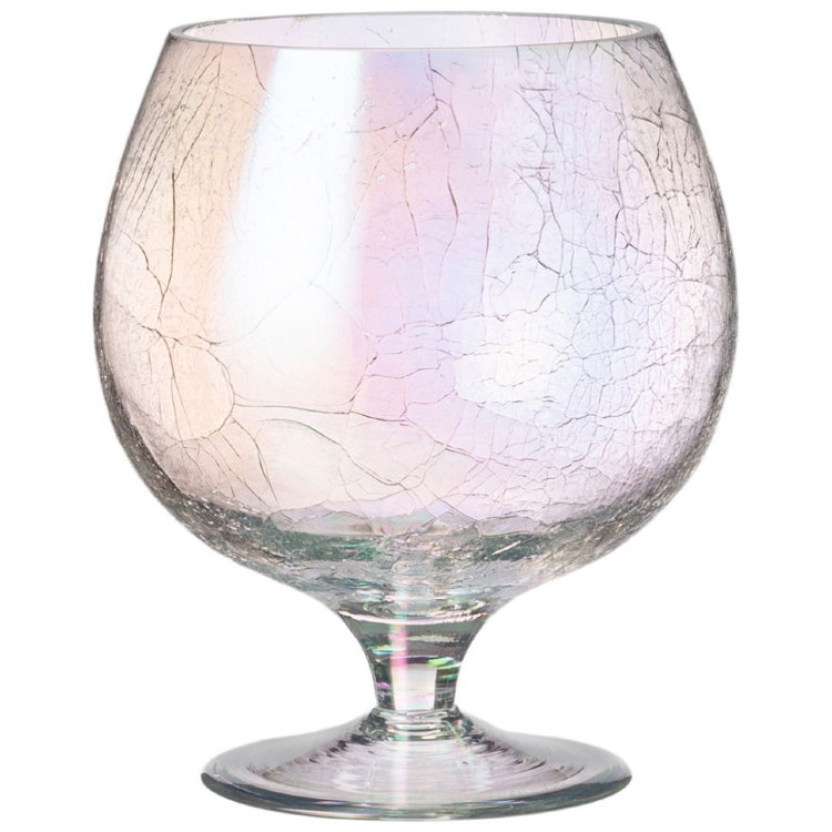 Ваза "AURA CRACLE WHITE" 2л