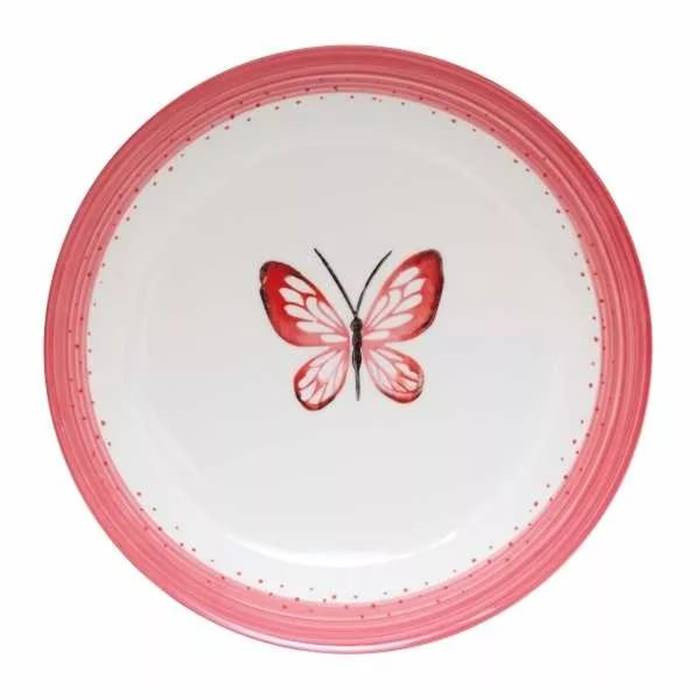 SUMMER JOY RED Тарелка обеденная 24см